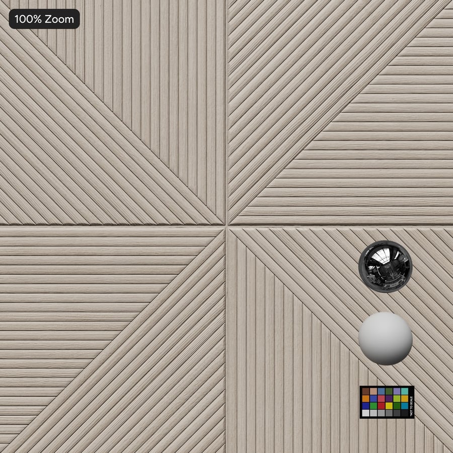 Geometric Ceramic Tile Texture, Cream