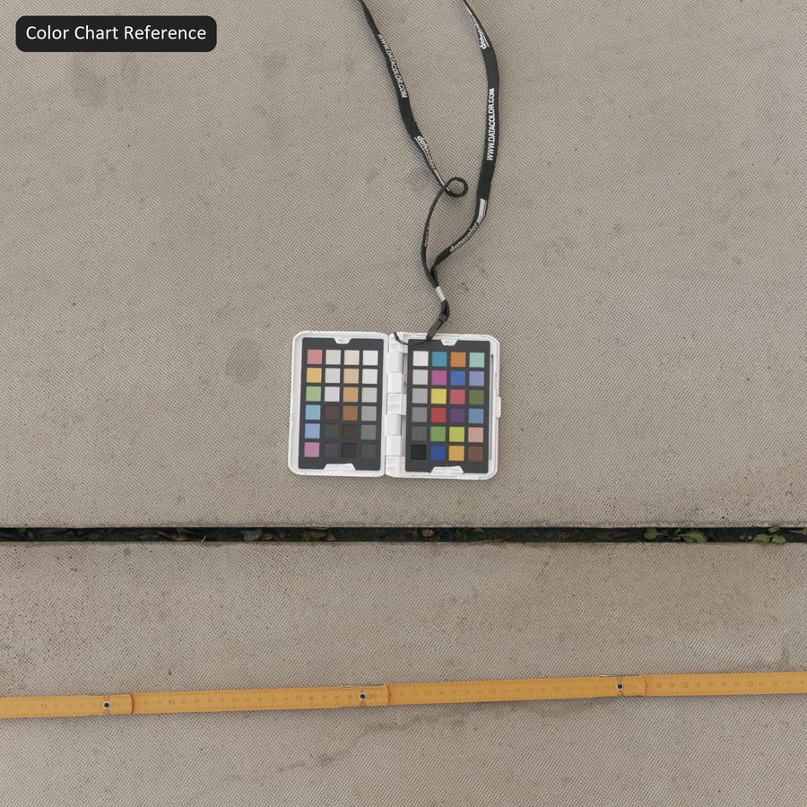 Textura chodníku z betonových panelů