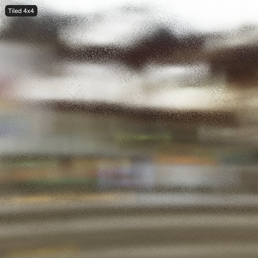 Decorative Aquie Patterned Glass Texture