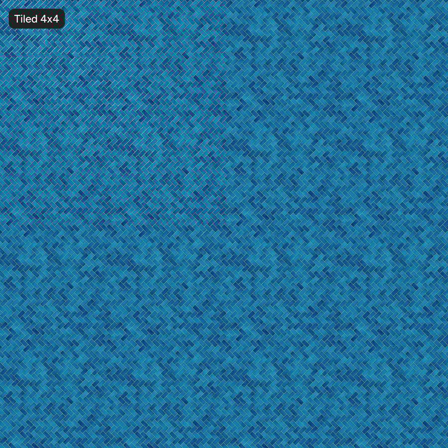 Текстура керамічної глянцевої плитки Herringbone, аква-блакитний