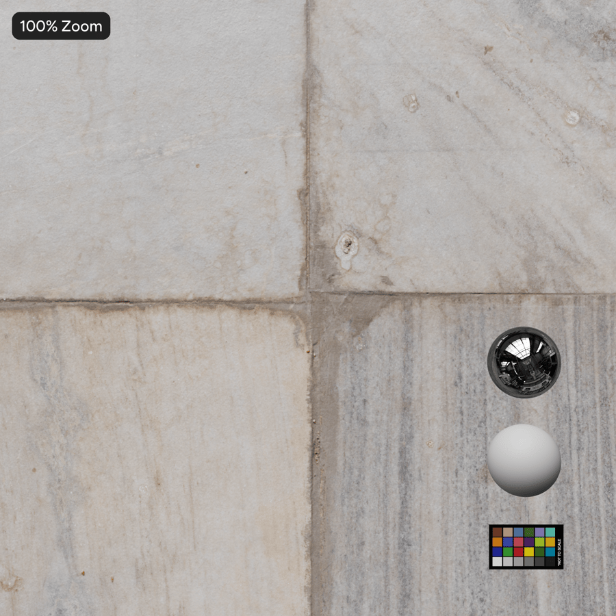 Kirli Mermer Taş Karo Dokusu