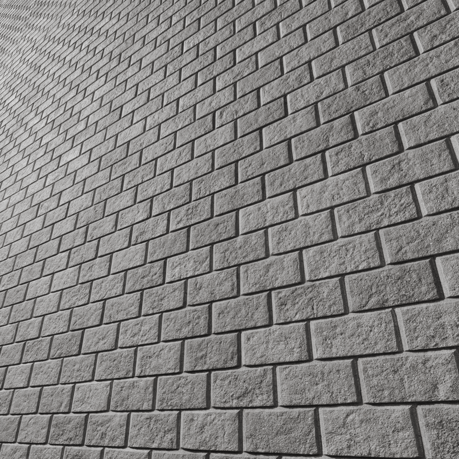 Chamfer Mortarless Concrete Block Texture