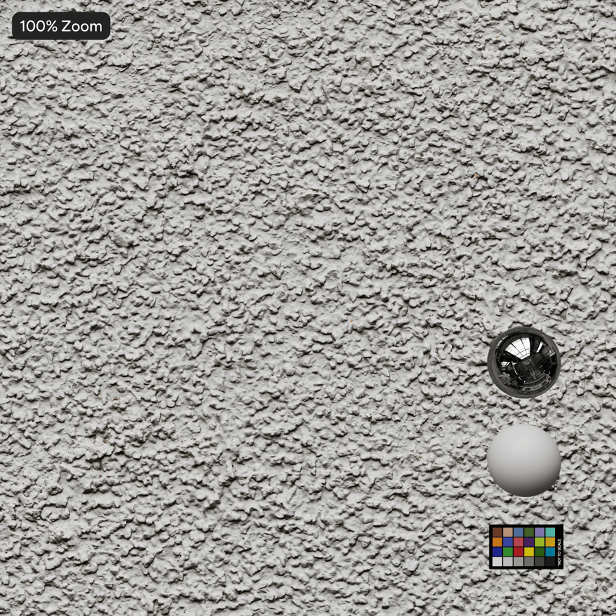 Rough Stucco Plaster Wall Texture, White