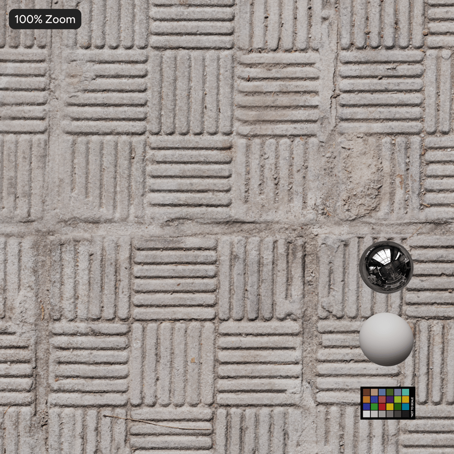 Interlocking Tread Concrete Paver Texture