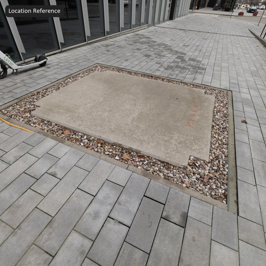 Concrete and Gravel Ground Texture