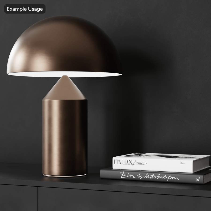 Eloxierte Metallic Textur, Braun