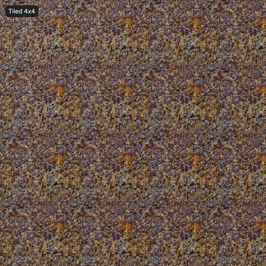 Textura de metal enferrujado pesado, multicolorido