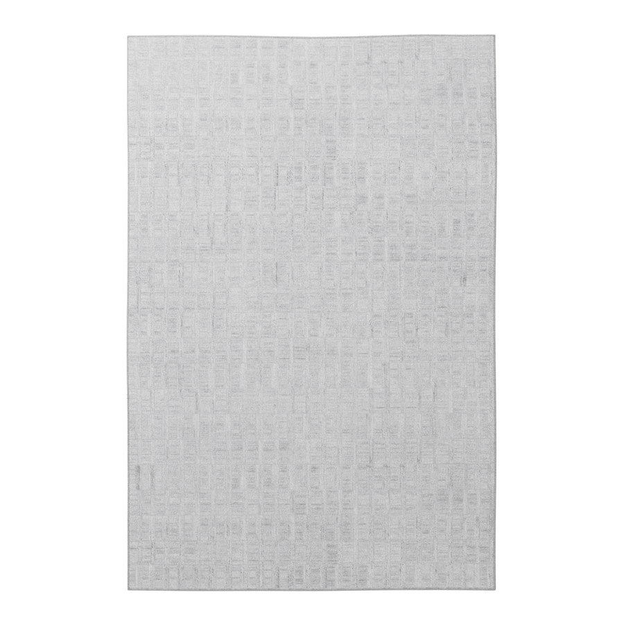 Designer Rug Model, Seashell Grey