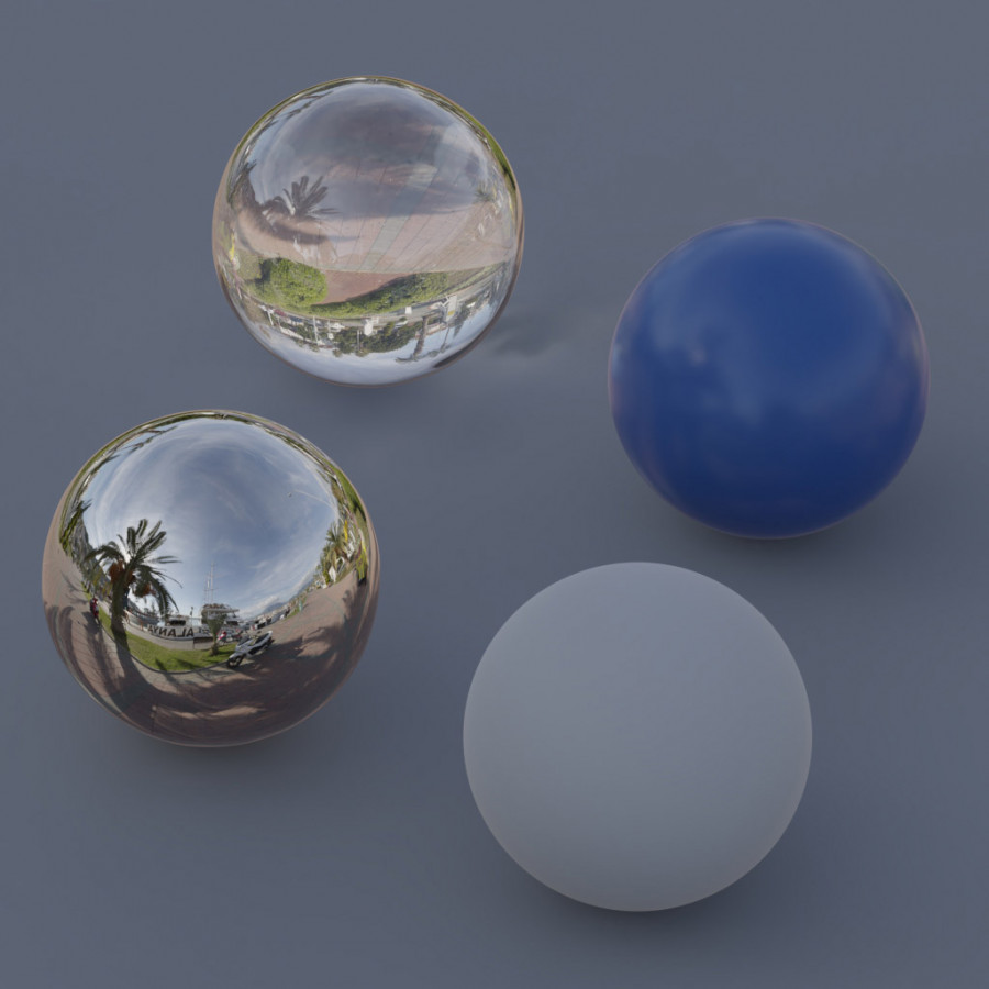 Giornata leggermente nuvolosa Marciapiede residenziale Cielo all'aperto HDRI