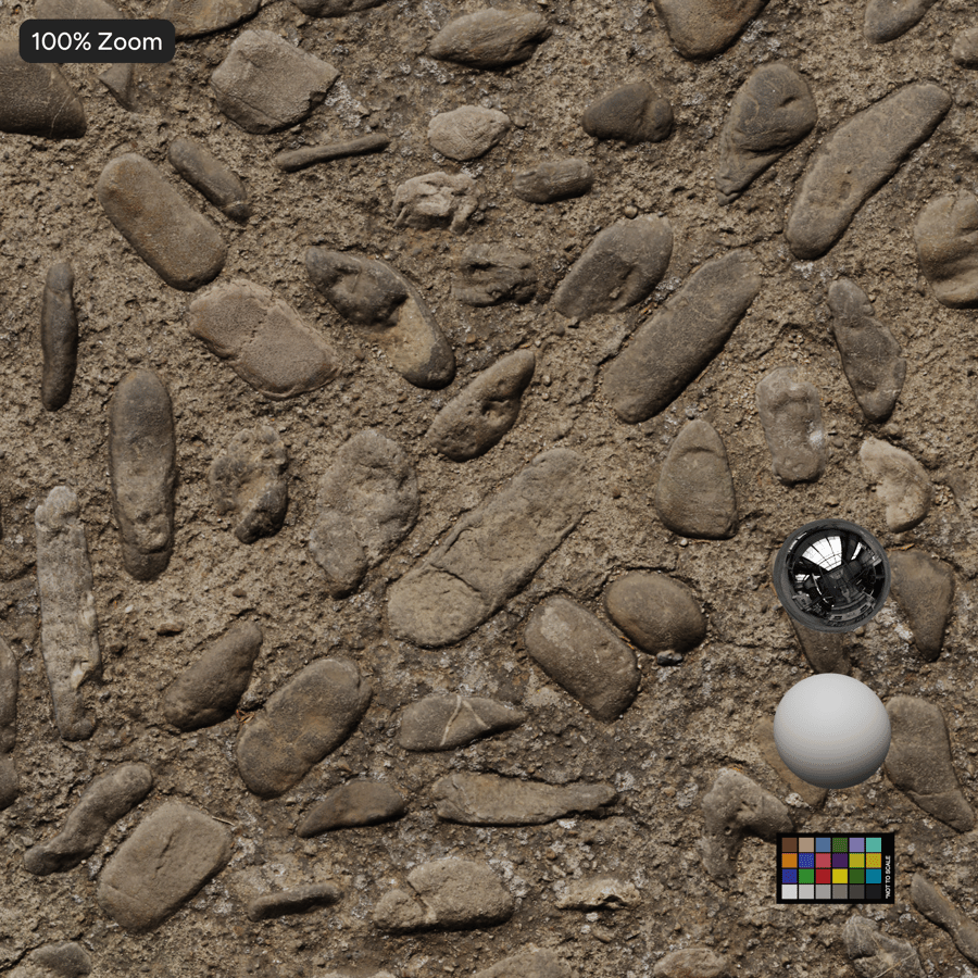 Dekoratív kavicsos macskakő textúra