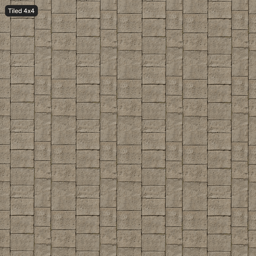 Worn Stone Sidewalk Texture