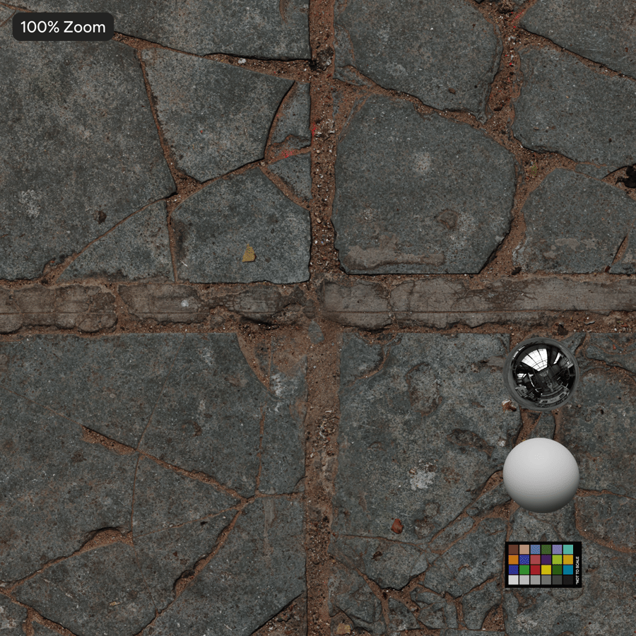 Texture del pavimento in piastrelle di pietra rotte