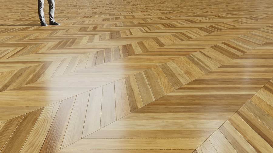 Chevron Poplar Wood Board Texture, Beige