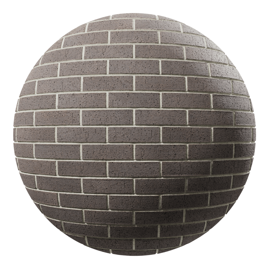 Running Dragfaced Brick Texture, Grey