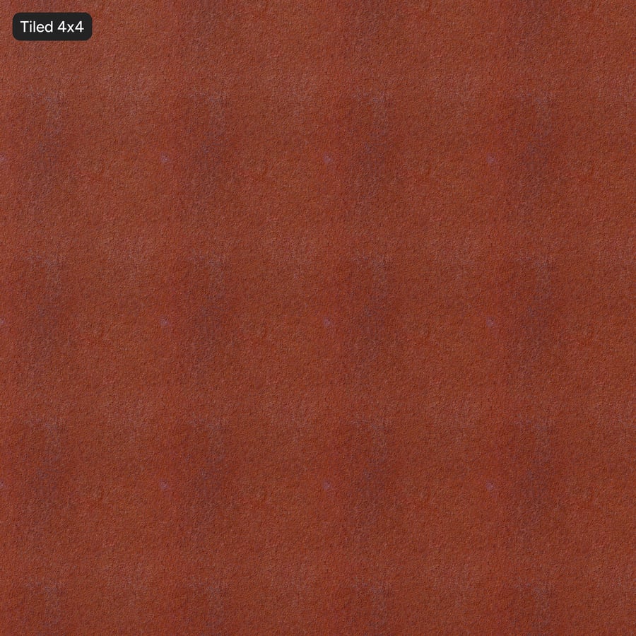 Textura altamente enferrujada, roxa