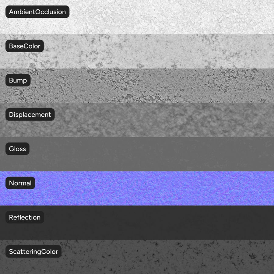 Coarse Snow Sleet Texture