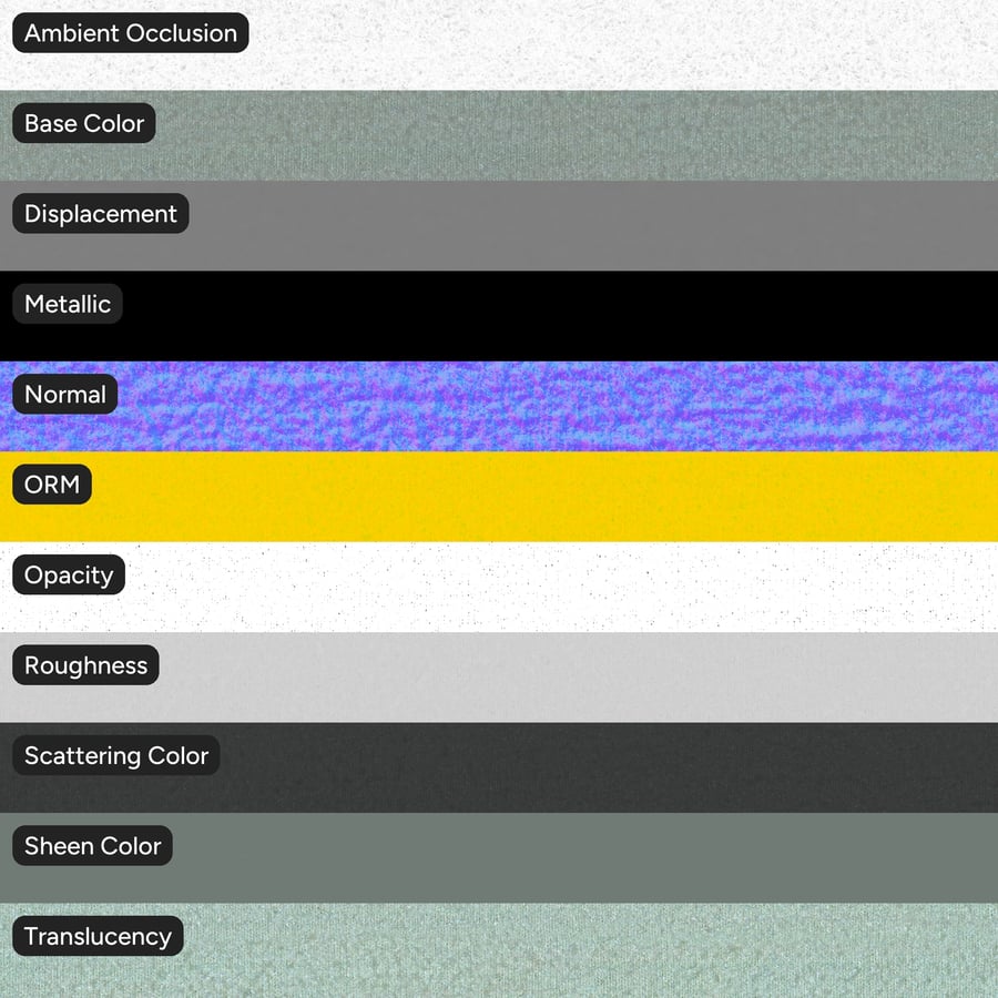 Текстура ткани шенилл, синий