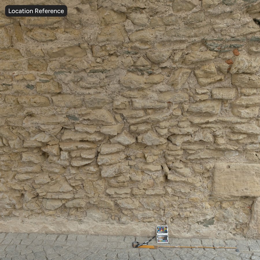 Old Rough Rubble Stone Wall Texture