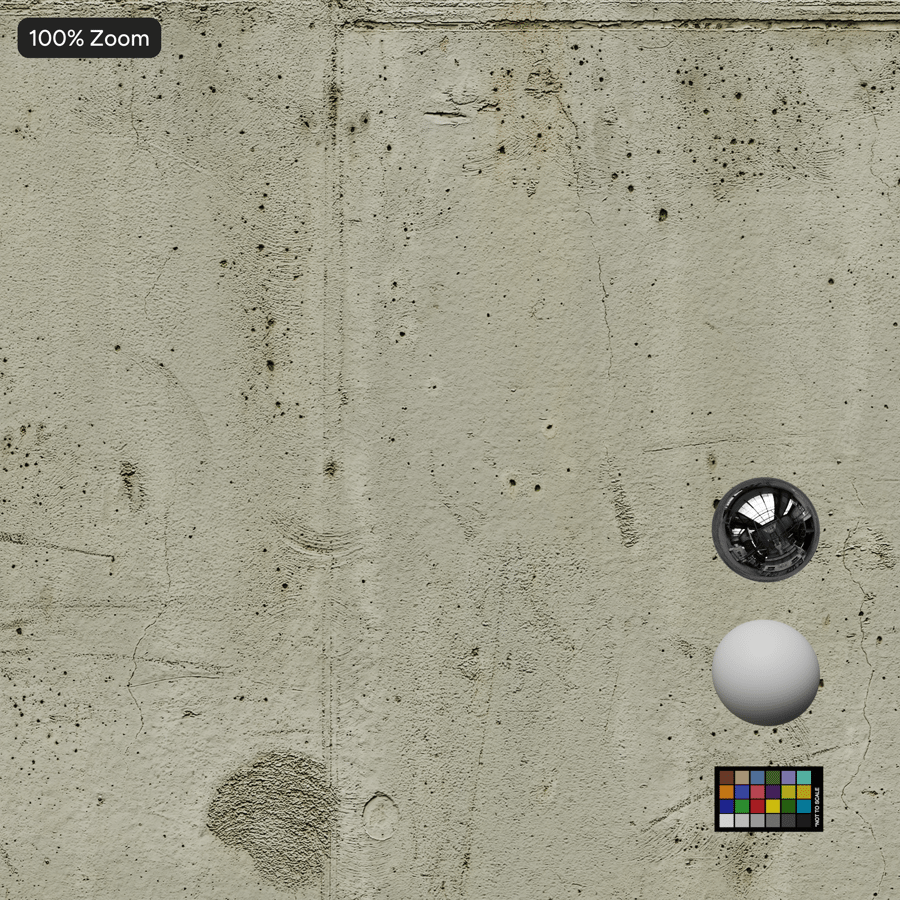 Tekstur Dinding Beton yang Tertutup Lumut Tua