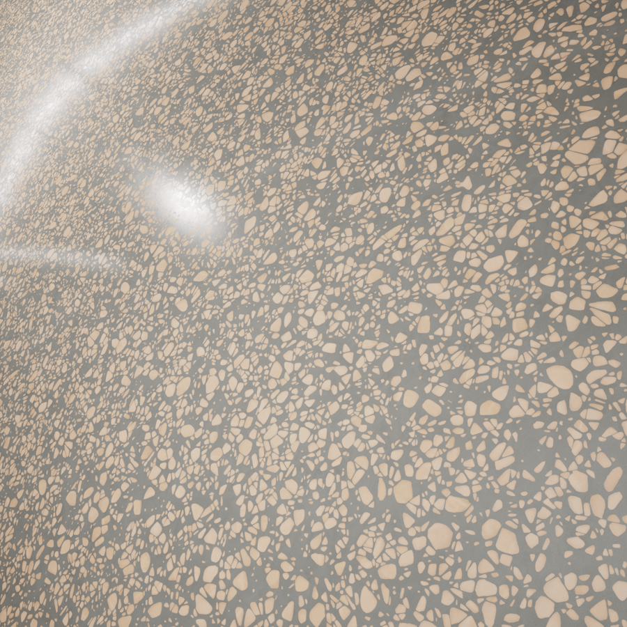 Palladiana Salmon Terrazzo Texture, Grey