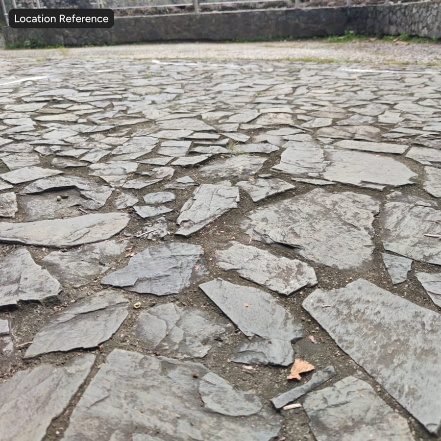Textura de piso de pedra velha e suja