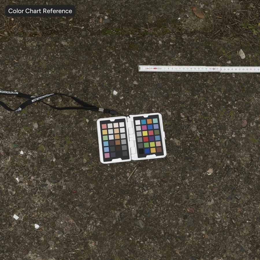 磨耗したアスファルトの質感