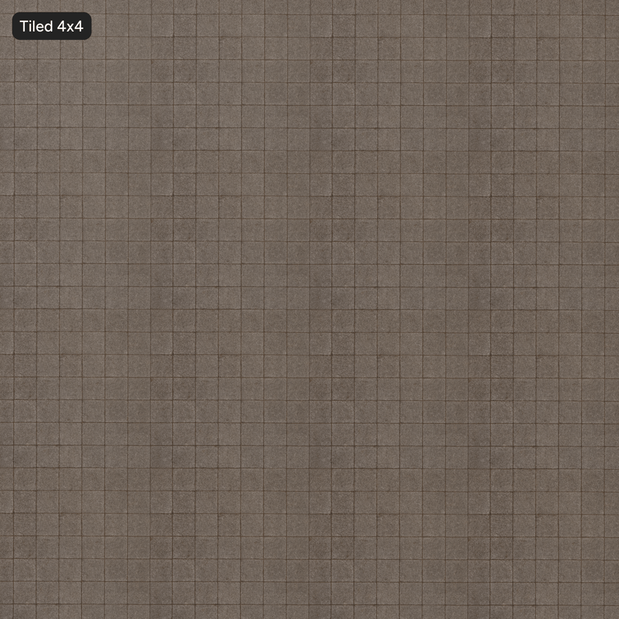 Worn Aggregate Stone Paver Texture, Brown