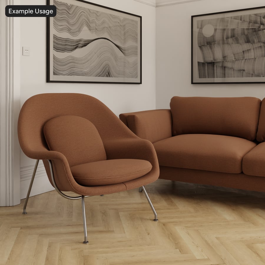 棉質織物紋理，橘色