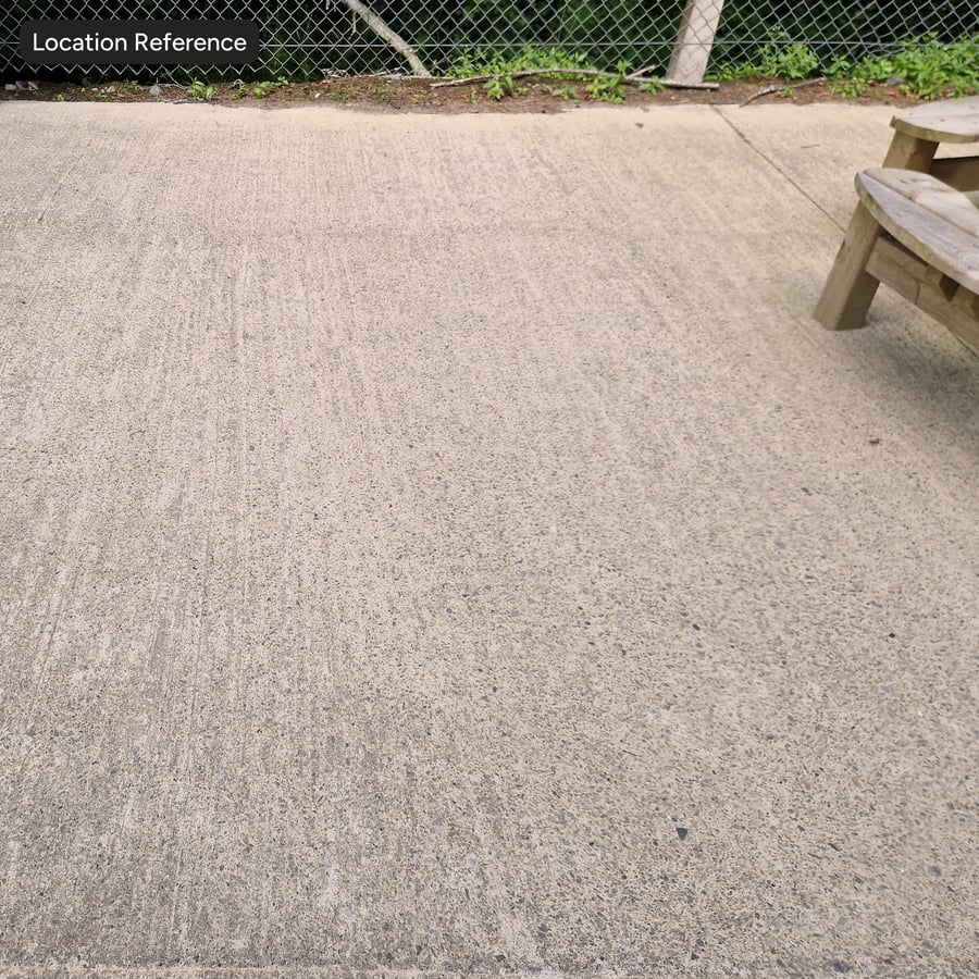 Worn Broom Finish Concrete Sidewalk Texture, Beige