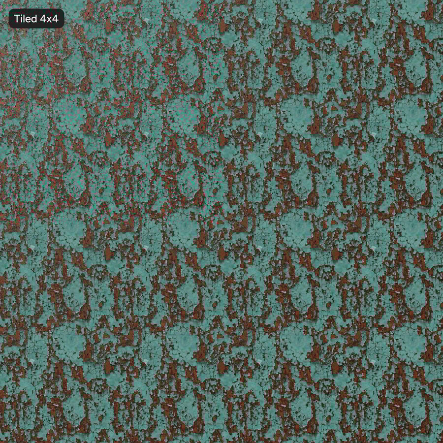 Textura de metal enferrujado descascando
