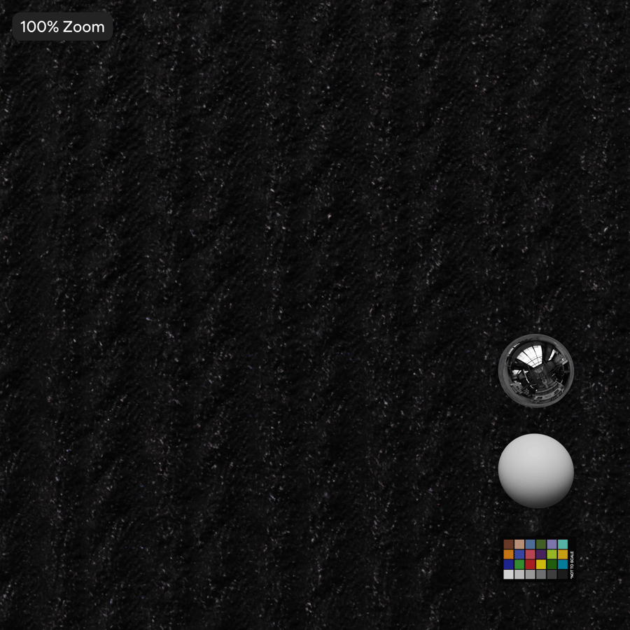 Cable Knit Fabric Texture, Black