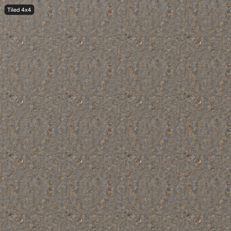 Beschädigte fleckige Putzwand-Textur, Blau-Grau