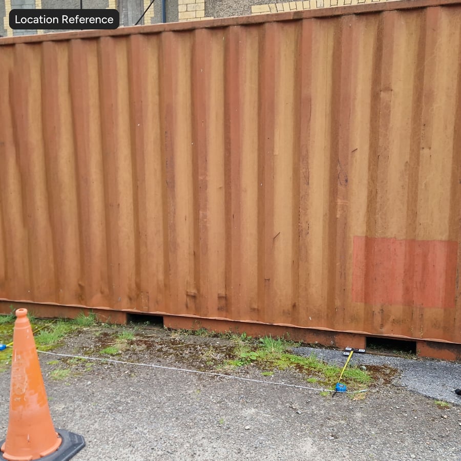 Corrugated Matte Metal Texture, Rustic Rose
