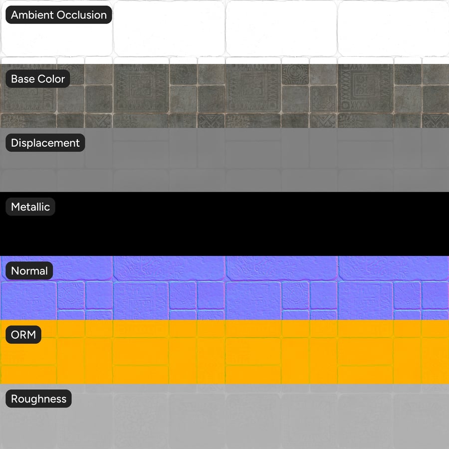 Decoratieve bestrating Textuur