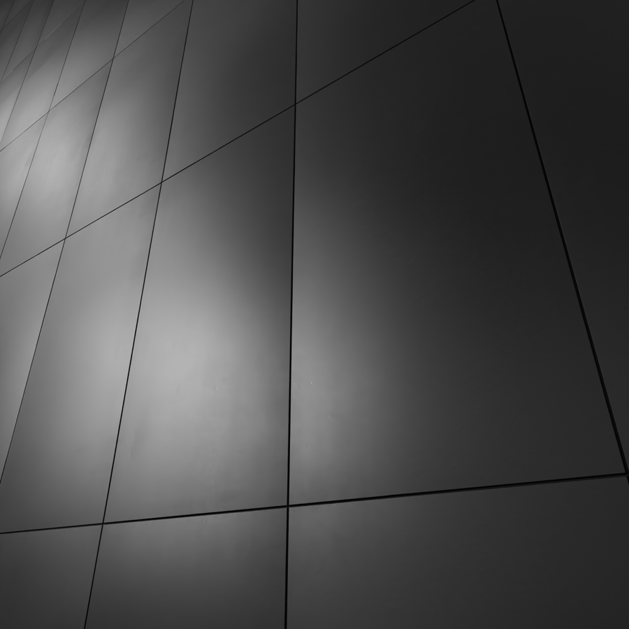 Metal Cladding Panel Texture, Black