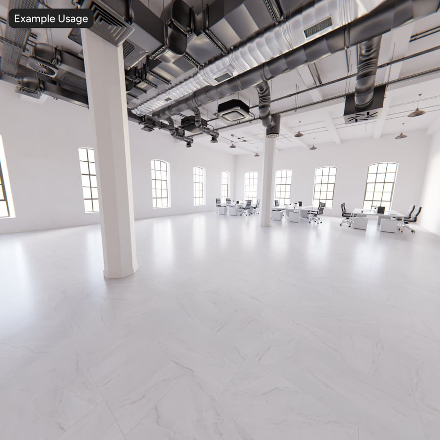 Textura de azulejo mate retangular deslocado em quartzito, branco