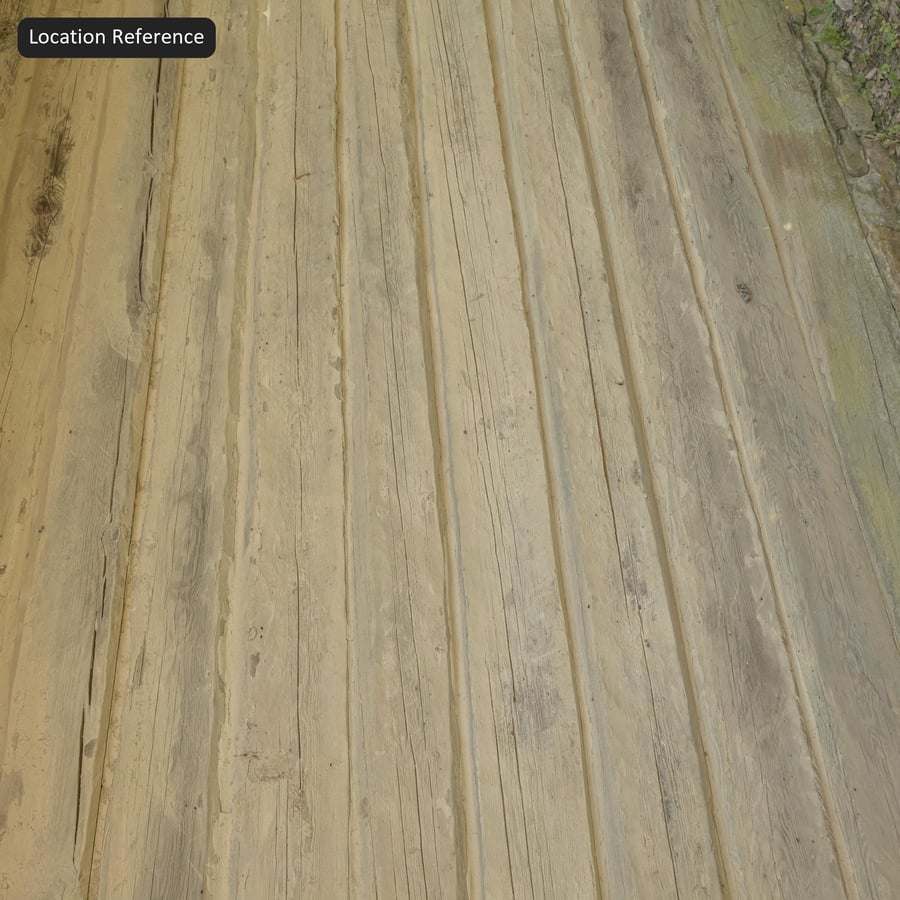 Texture murale du bardage en rondins de bois usés, chêne