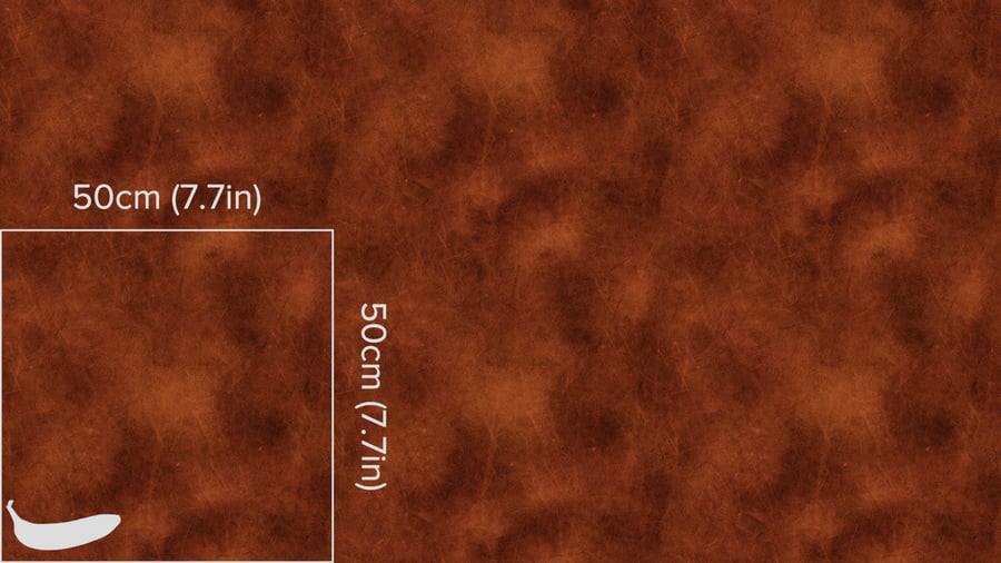 Wild Buffalo Saddle Leather Texture, Red Brown