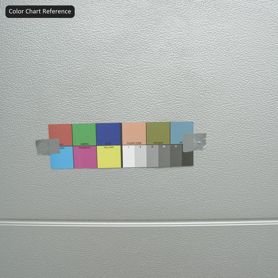 Texture du panneau de bardage métallique, bleu