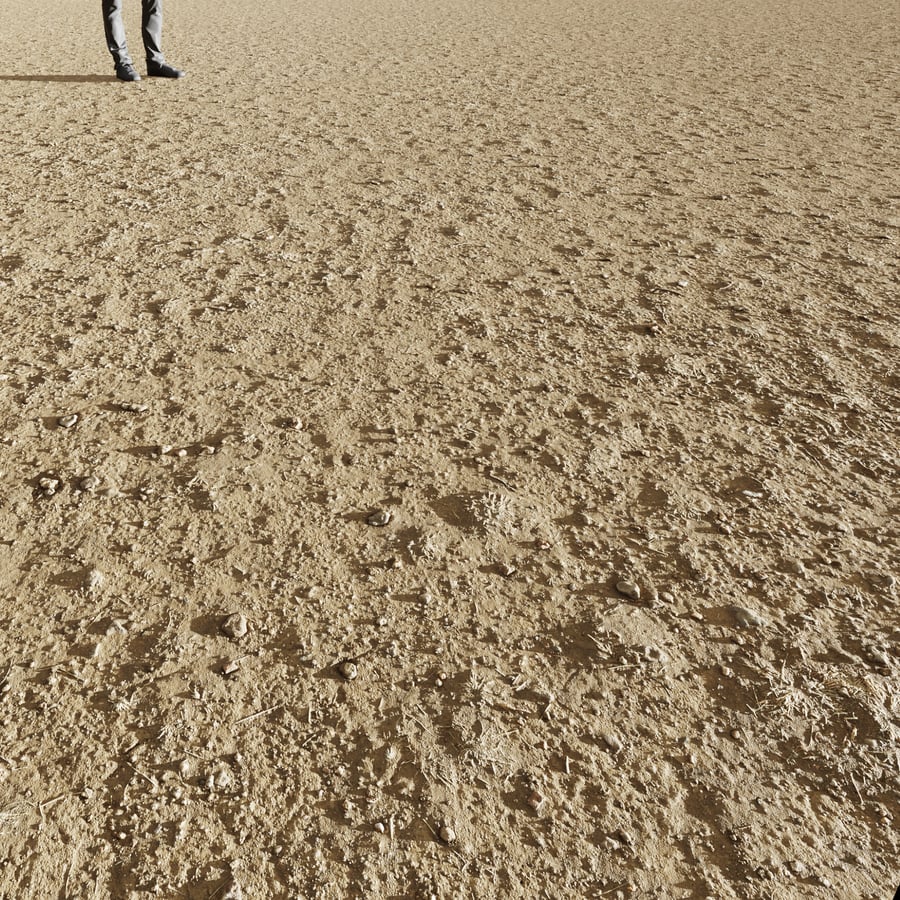 Chunky Sand with Rocks Ground Texture