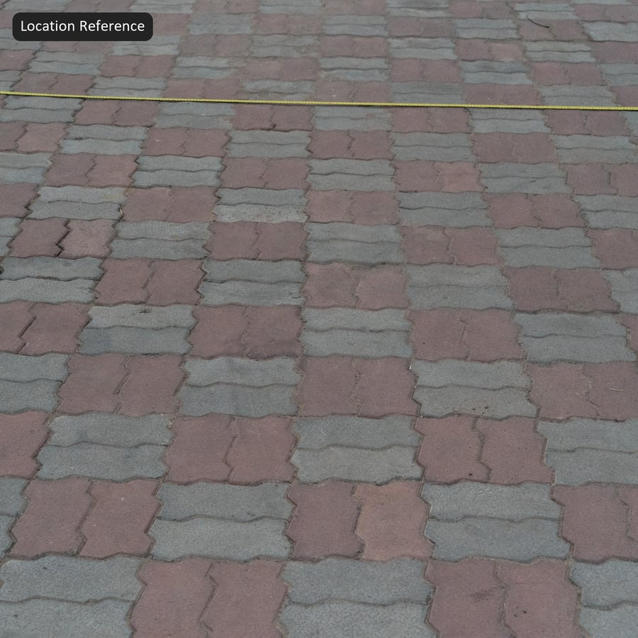 Interlocking Paver Texture, Checkerboard