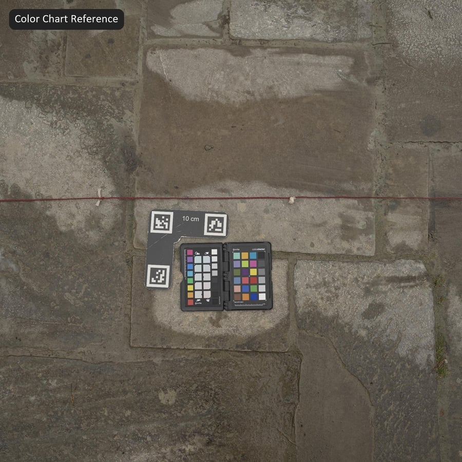 磨损的混凝土人行道纹理