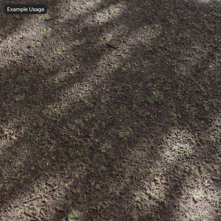 Textura de floresta irregular