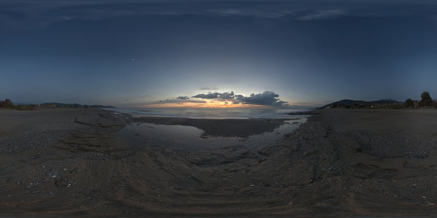 Hdr Outdoor Beach Blue Hour Clear 002