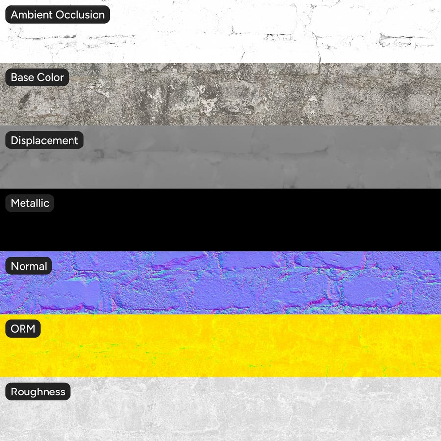 Текстура стены из старого шлакоблока