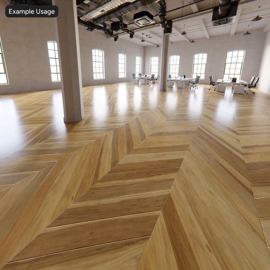 Chevron Poplar Wood Board Texture, Beige