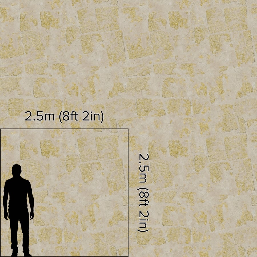 Textura de pavimento de areia e pedra, amarelo