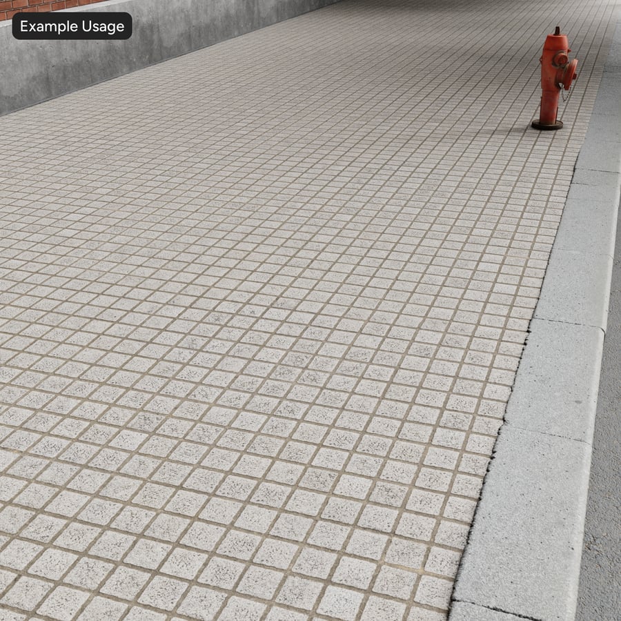 Square Granite Paver Texture