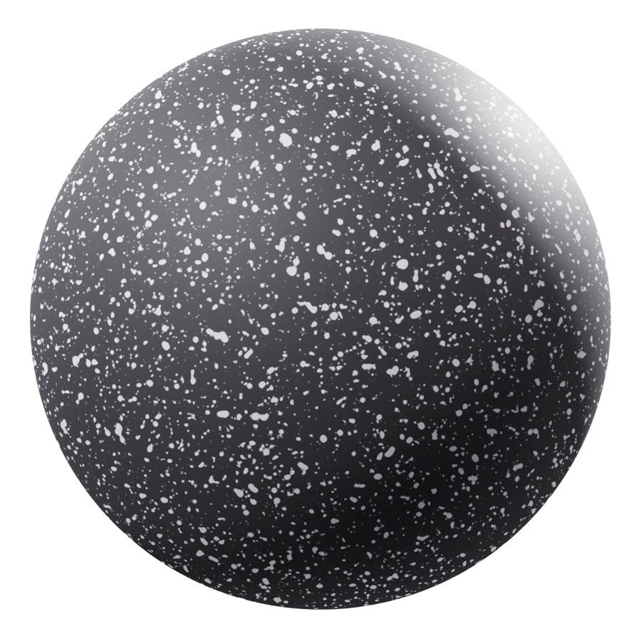 Speckled Plastic Texture, Black