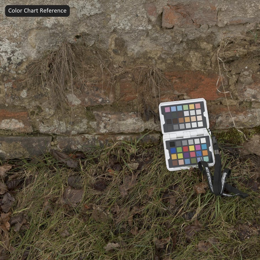 Intonaco vecchio su muro di mattoni